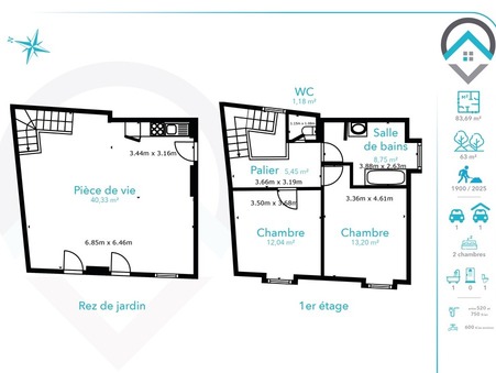 Maison sur Saint Fargeau Ponthierry ; 299 900 &euro;  ; A vendre Réf. 216055-11