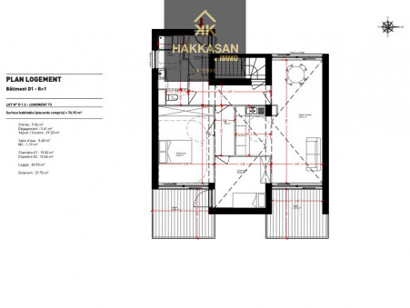 A vendre neuf La Turbie 06320; 615 000 &euro; 