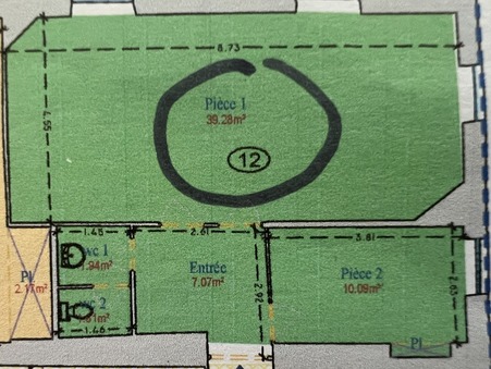 Appartement 79 000 &euro;  sur Chalon sur Saône (71100) - Réf. 3365-IMMOLYSBEAUNE21_