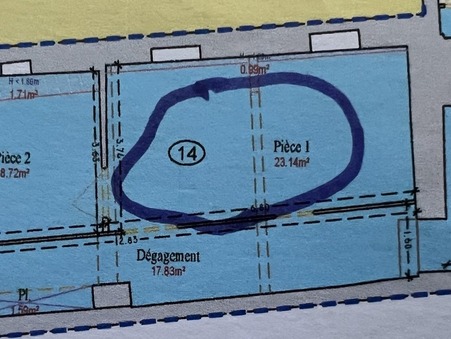 Appartement 86 000 &euro;  Réf. 3367-IMMOLYSBEAUNE21_ Chalon sur Saône