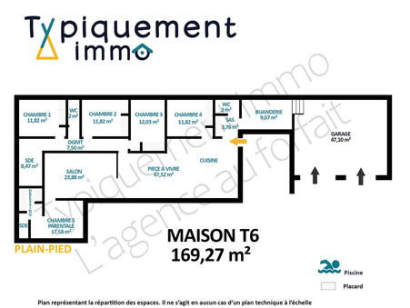 Maison sur Saint-Lys ; 598 000 &euro;  ; Achat Réf. 448