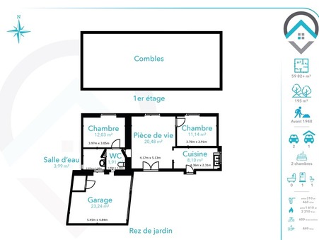 A vendre maison Château Landon 77570; 100 000 &euro; 
