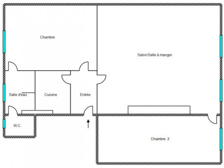 Appartement 2 075 &euro;  Réf. MON450 Paris 17eme Arrondissement