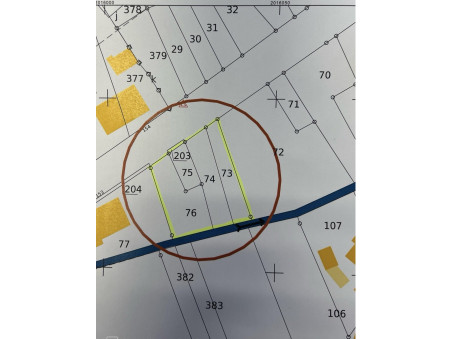 Vente terrain 60 500 &euro; Fouchy