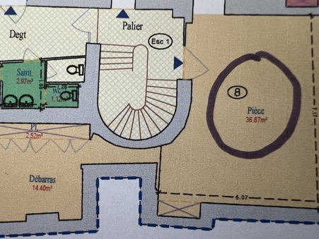 A vendre appartement Chalon sur Saône 71100; 59 000 &euro; 