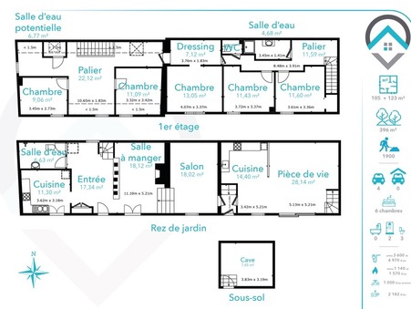 Vente maison 449 000 &euro;  Saint Pierre Lès Nemours