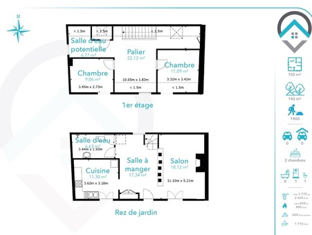 A vendre maison Saint Pierre Lès Nemours 77140; 210 000 &euro; 