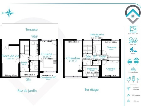 A vendre apartment Darvault 77140; &euro; 230 000 