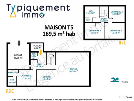 Maison 625 000 &euro;  Réf. 456 Gragnague