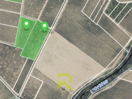 Vente terrain 26 900 &euro;  Raissac-d'Aude