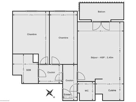 Vente Appartement Rosny-sous-bois Réf. 3439 - Slide 7