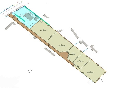A vendre terrain Chatenoy en Bresse 71380; 104 000 &euro; 