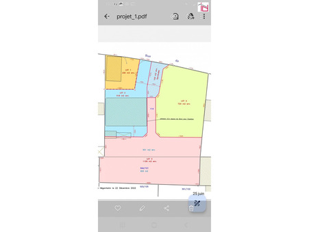 Vente Terrain Bartenheim Réf. VT069-IMMODUCHESNE_6028 - Slide 1