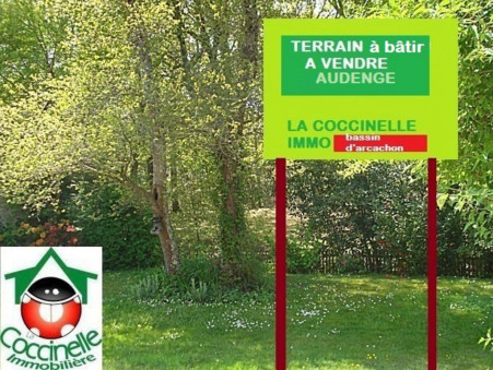 Terrain 85 000 €  sur Audenge (33980) - Réf. 1013900