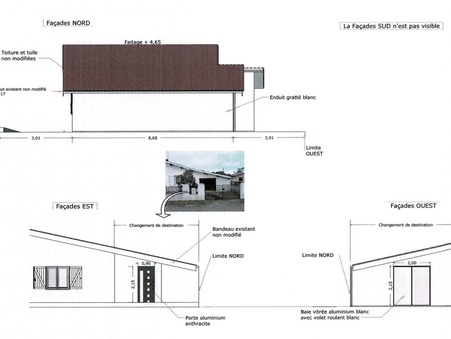 A vendre maison Gujan Mestras 33470; 79 000 €