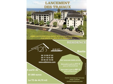 Vente Neuf BASTIA Réf. MIRAMARE BAT C - Slide 4