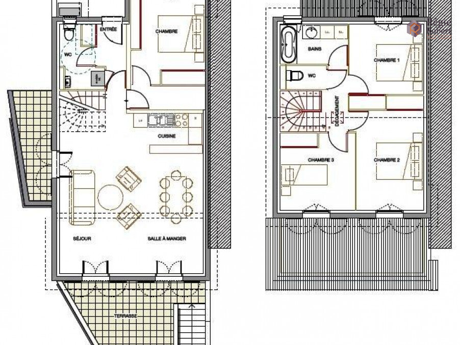 Vente maison 349 000 €  Anse