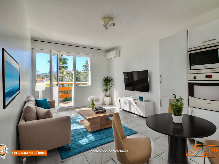 Vente Appartement 36m² 2 Pièces à Juan les Pins (06160) - Home-Immo