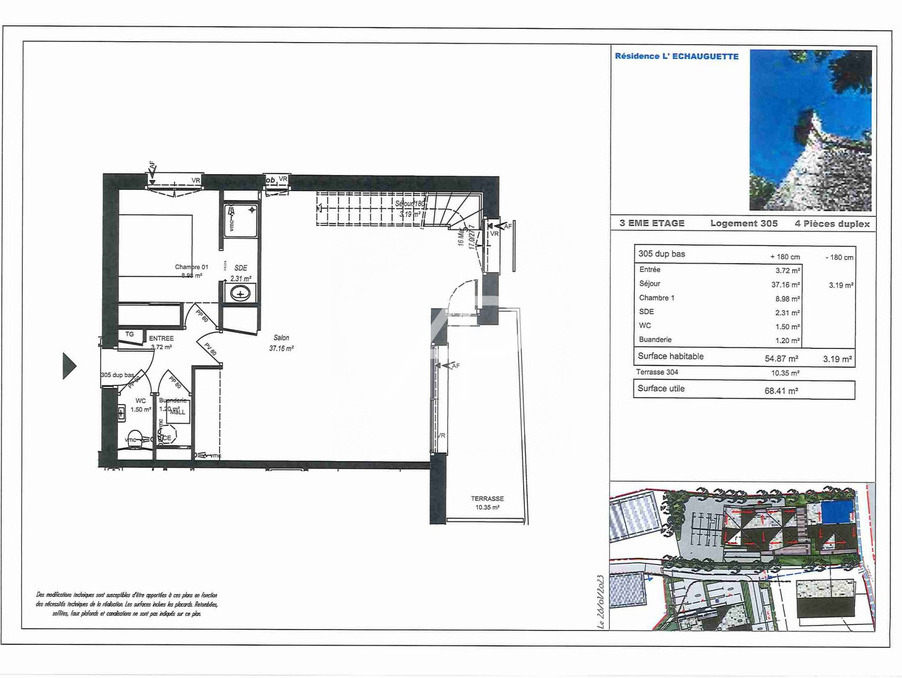 Achat appartement Briançon Réf. VA4756-DUPARC2_
