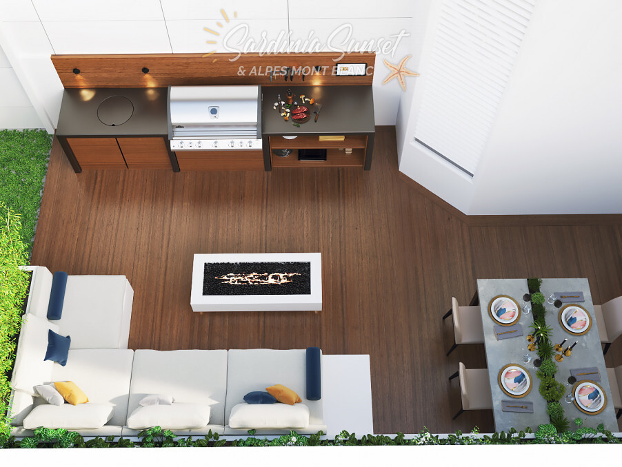 Neuf sur Cagliari ; À partir de 470 500 €  ; A vendre Réf. SAR14