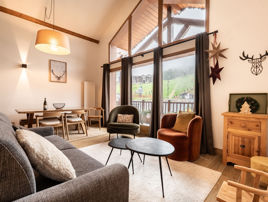 Global.4 pièces duplex prix nous consulter Réf. BER26 Plagne Montalbert