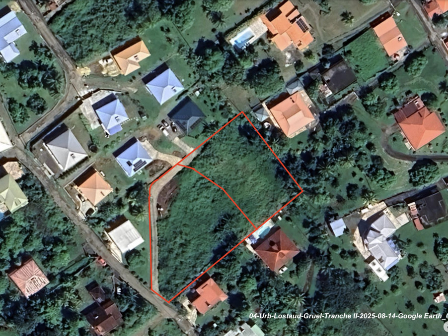 Achat terrain Saint-Esprit Réf. 766