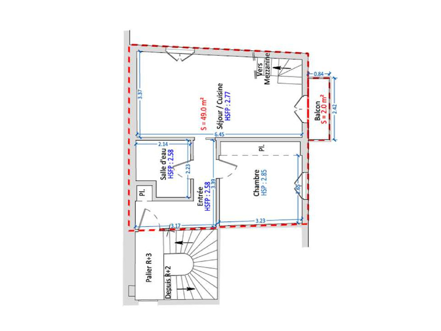 Appartement 6 900 &euro;  Réf. 3P-CONDAMINE-RUE Monaco