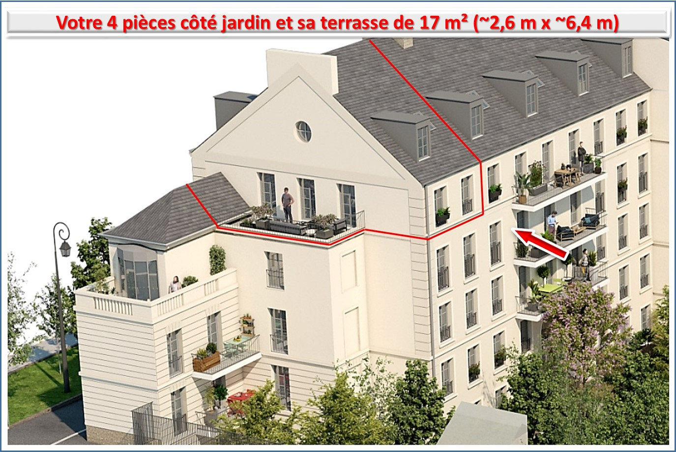 A vendre appartement Versailles 78000; 1 049 000 € 
