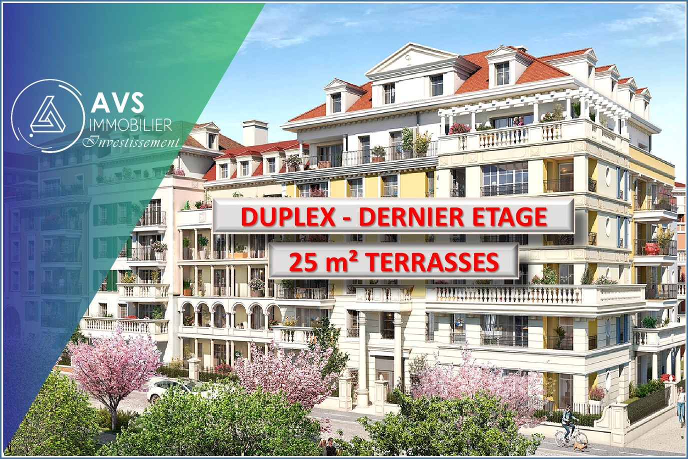 Neuf 677 000 €  sur Le Plessis Robinson (92350) - Réf. AVS1857