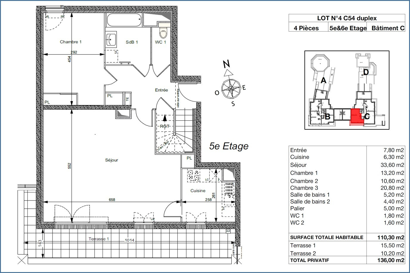 Neuf 677 000 €  sur Le Plessis Robinson (92350) - Réf. AVS1857