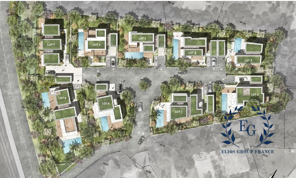 Terrain sur Montferrier sur Lez ; 510 000 €  ; Vente Réf. 1230-ELIOSGROUP1_1230